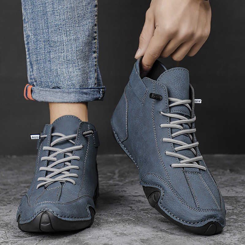 Men Shoes Clearance - รองเท้าผ้าใบสีดำ Tan Hi Tops สำหรับฝึกซ้อมบาสเกตบอล รองเท้าผ้าใบผู้ชายสำหรับเล่นกีฬากลางแจ้ง