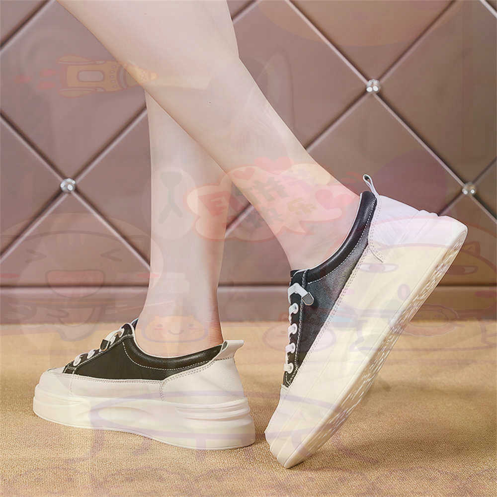 Men'S Shoes Different Types - LACE-up Chunky Loafers ผู้หญิงสเก็ตบอร์ดกีฬารองเท้าตะกร้ารองเท้าผ้าใบจริงแบบพกพาข่าวตะกร้า Teni ที่มีคุณภาพสูง