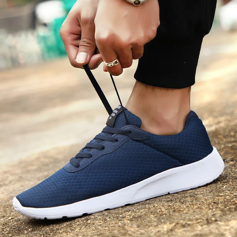 Men Shoes Clearance - รองเท้ากีฬาผู้ชายตาข่ายระบายอากาศได้ดี ไซส์ใหญ่ 36-48 น้ำหนักเบา กันลื่น รองรับแรงกระแทก