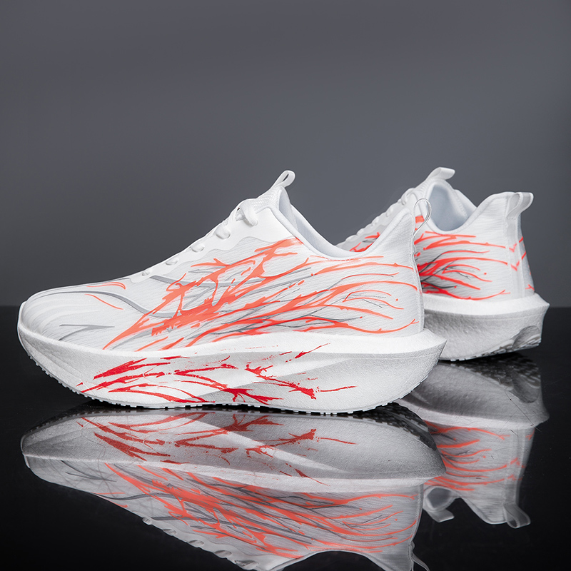 Men'S Shoes For Running - รองเท้าวิ่งผู้ชาย คาร์บอนบอร์ด สำหรับมาราธอน กีฬาเฉพาะทาง ระบายอากาศได้ดี น้ำหนักเบา