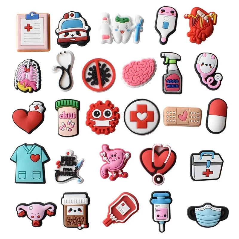 Men'S Shoes Crocs - รองเท้า Charms สําหรับ Crocs อุปกรณ์เสริมออร์แกน Medical