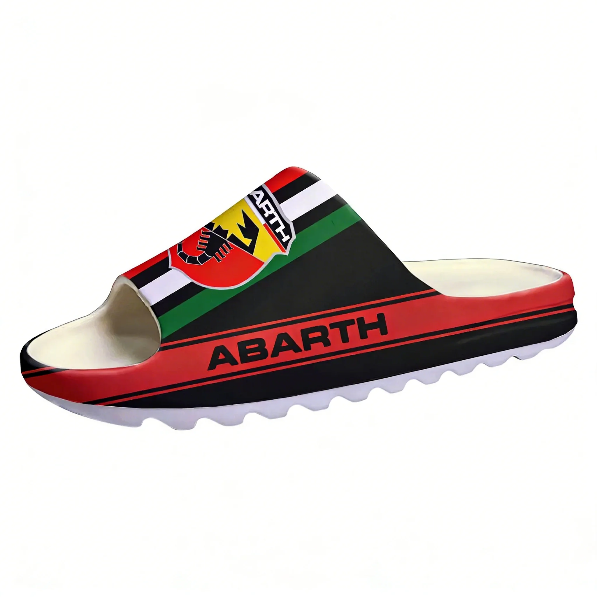 Men Shoes On - รองเท้าแตะแบบสวม A-Abarths ทำพิเศษ พื้นนุ่ม ใส่ในบ้าน ใส่เดินในน้ำ