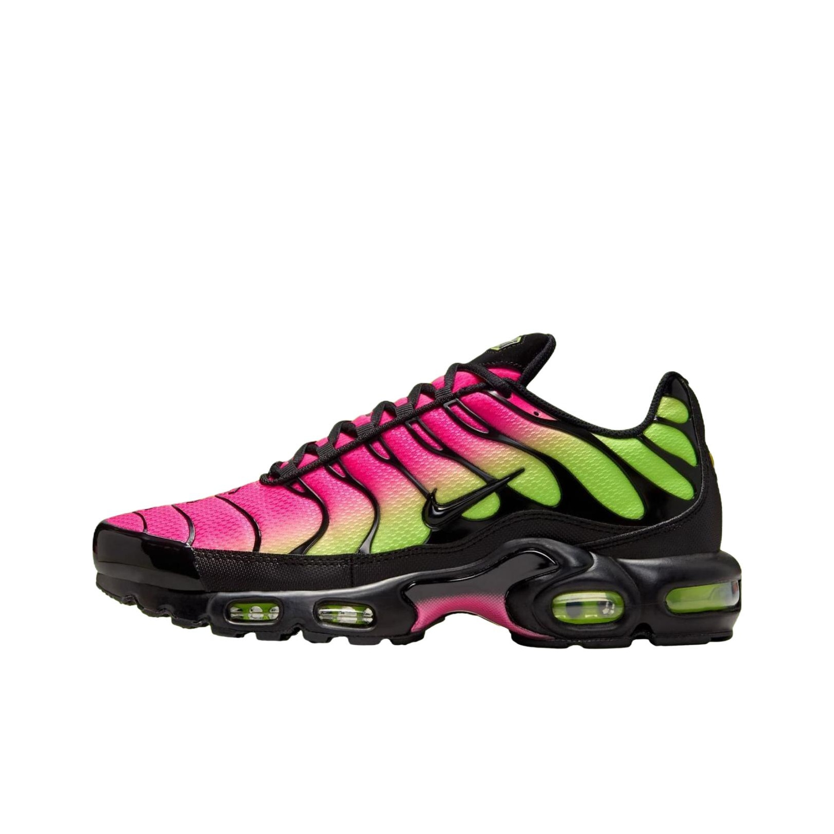 Men'S Shoes Nike Air Max - ไนกี้แอร์แม็กซ์พลัสรองเท้าวิ่งลำลองระบายอากาศได้ดีสำหรับทุกเพศสีชมพูสีเขียว DM0032-027