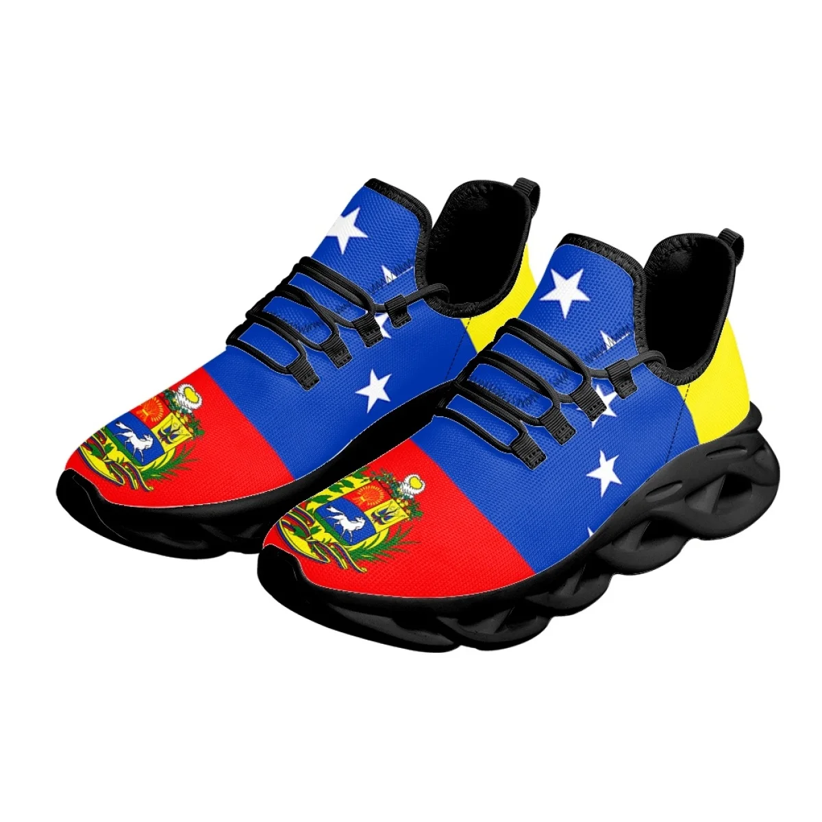 Men'S Shoes For Tennis - Venezuela รองเท้าผ้าใบลายธงสำหรับผู้หญิง, รองเท้าวิ่งลำลอง2023ระบายอากาศได้ดีเบาะตาข่ายสำหรับใส่เดินเทนนิส