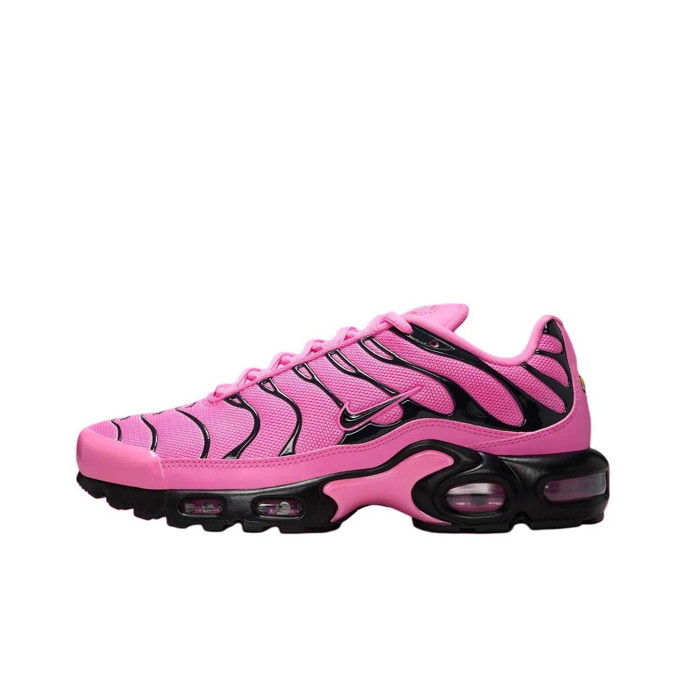 Men'S Shoes Nike Air Max - ไนกี้ แอร์แม็กซ์ พลัส โลว์ท็อป รองเท้าลำลองสำหรับเดินทางในเมืองและวิ่งสำหรับผู้หญิง สีชมพู-ดำ