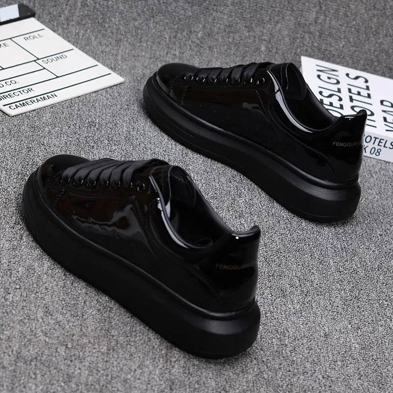 รองเท้าลำลองสีขาวเคลือบเงา ปี  - Men'S Shoes For Tennis บทวิจารณ์และราคา