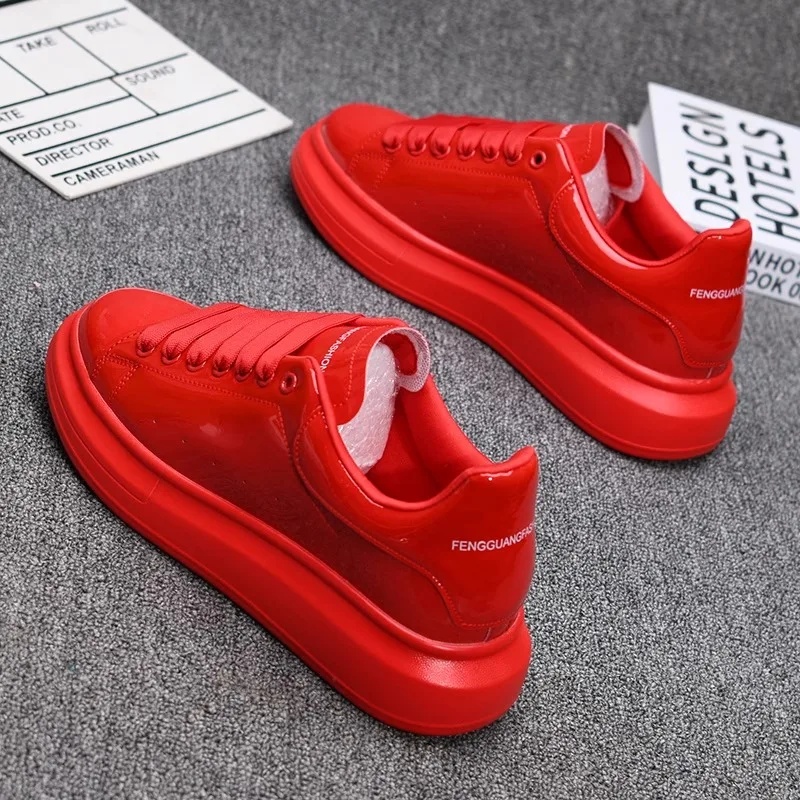 รองเท้าลำลองสีขาวเคลือบเงา ปี  - Men'S Shoes For Tennis บทวิจารณ์และราคา