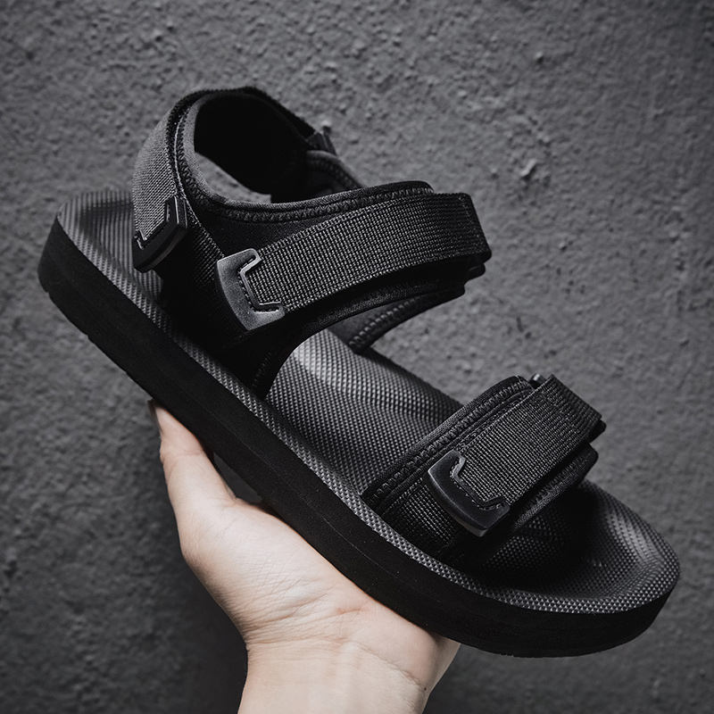 รองเท้าแตะแบบปรับได้สำหรับเท้า - Men'S Shoes With Velcro บทวิจารณ์และราคา