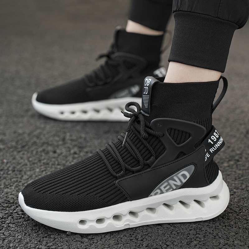 รองเท้าผ้าใบหุ้มข้อผู้ชายแฟชั่ - Men'S Shoes For Running บทวิจารณ์และราคา