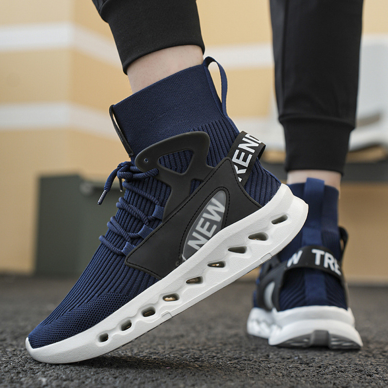 รองเท้าผ้าใบหุ้มข้อผู้ชายแฟชั่ - Men'S Shoes For Running บทวิจารณ์และราคา