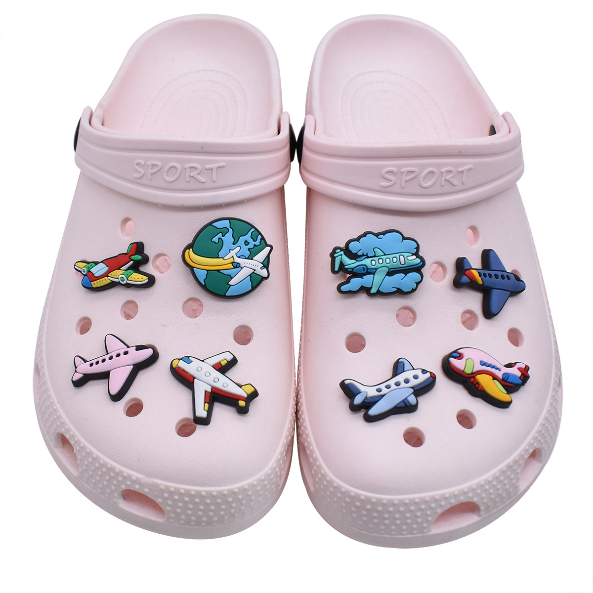 จี้รองเท้ารูปเครื่องบินสำหรับต - Men'S Shoes Crocs บทวิจารณ์และราคา
