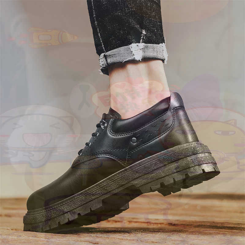 Dark Natural หนังแฟชั่น Traine - Men'S Shoes Different Types บทวิจารณ์และราคา