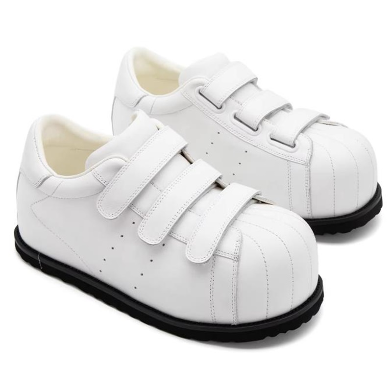 รองเท้าสเก็ตบอร์ดหุ้มหนังเต็มร - Men'S Shoes With Velcro บทวิจารณ์และราคา