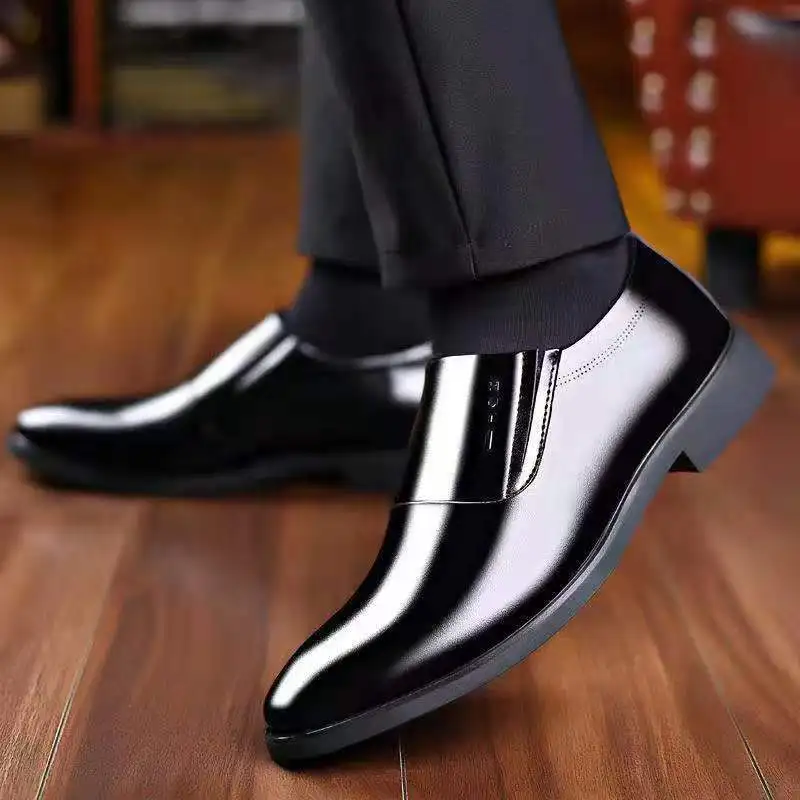 รองเท้าสูทผู้ชายหนังวัวแท้ ดีไ - Men Shoes Clearance บทวิจารณ์และราคา