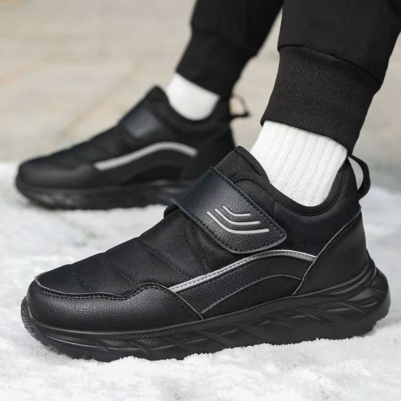รองเท้าบูทหิมะข้อสั้นแบบมีสายร - Men'S Shoes With Velcro บทวิจารณ์และราคา