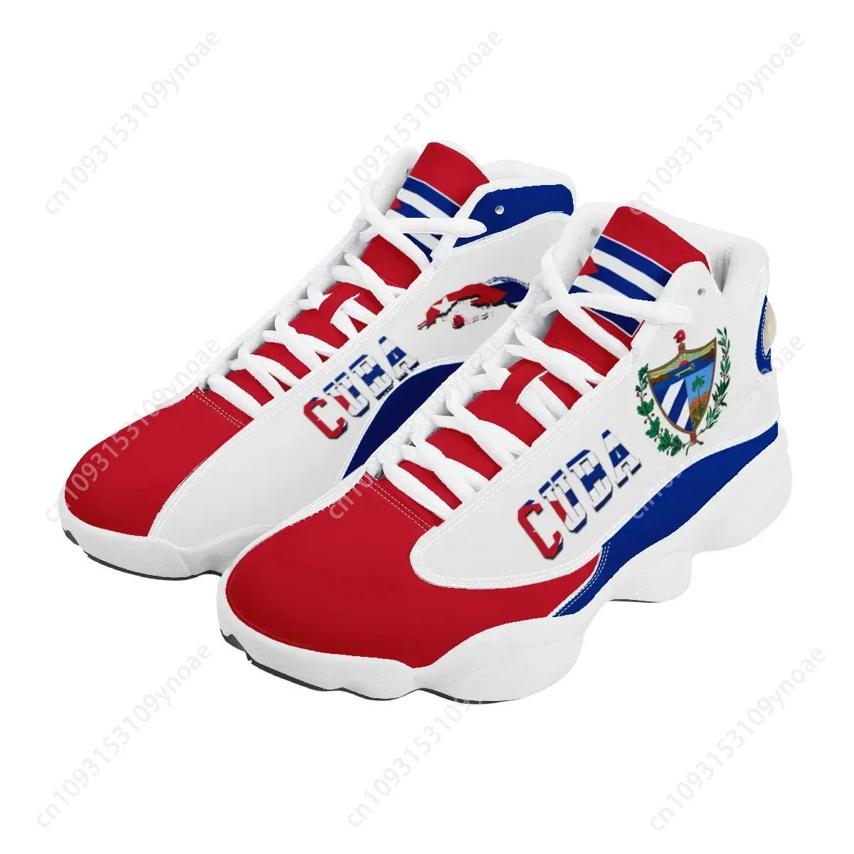 CUBA Flag พิมพ์ Cool Men บาสเก - Men'S Shoes For Tennis บทวิจารณ์และราคา