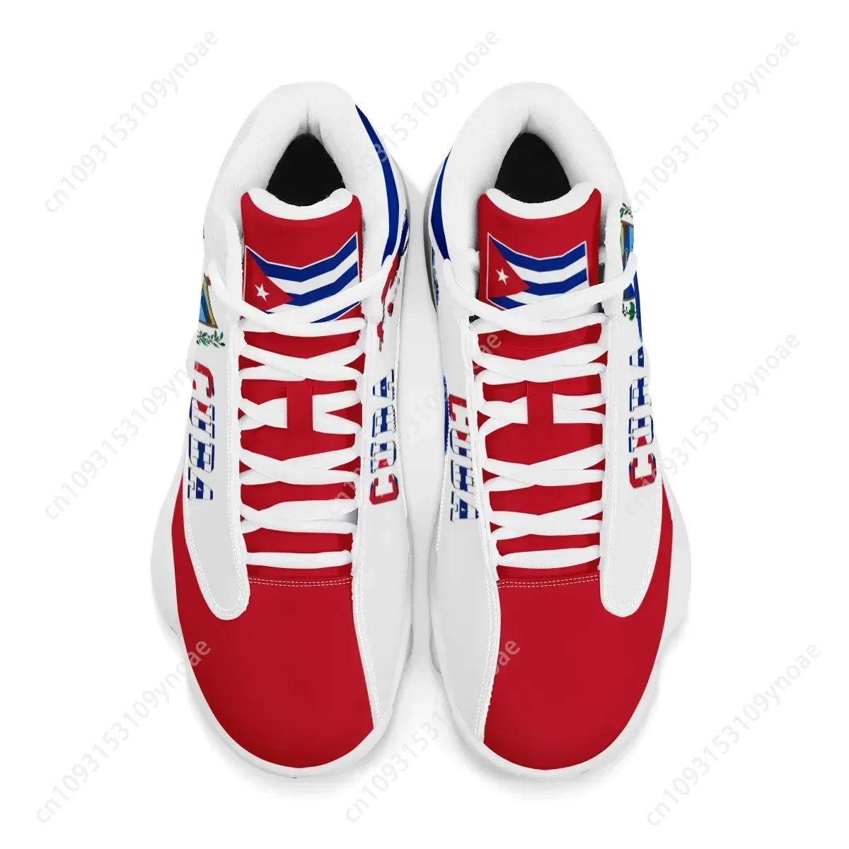 CUBA Flag พิมพ์ Cool Men บาสเก - Men'S Shoes For Tennis บทวิจารณ์และราคา