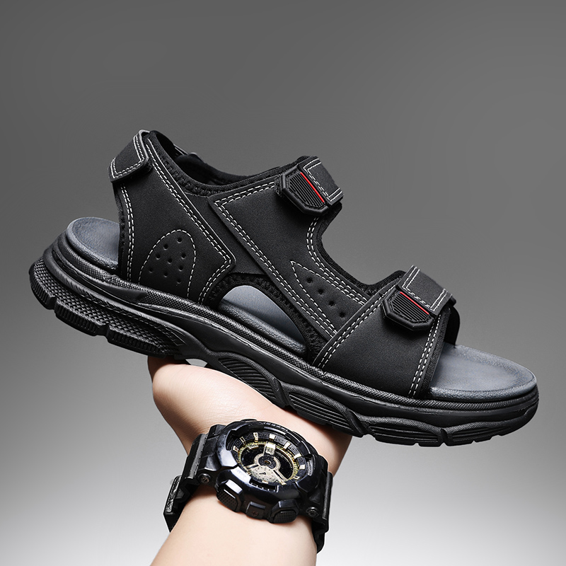 รองเท้าแตะกลางแจ้งสำหรับผู้ชาย - Men'S Shoes With Velcro บทวิจารณ์และราคา
