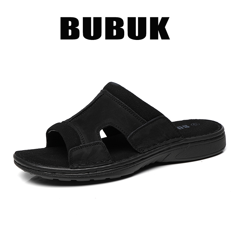 รองเท้าแตะหนังแบบสวมสำหรับผู้ช - Men'S Shoes With Velcro บทวิจารณ์และราคา