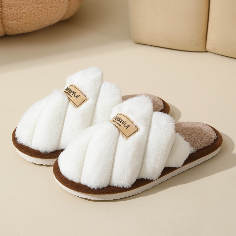 รองเท้าแตะขนนุ่มสำหรับผู้หญิงแ - Men Shoes On บทวิจารณ์และราคา