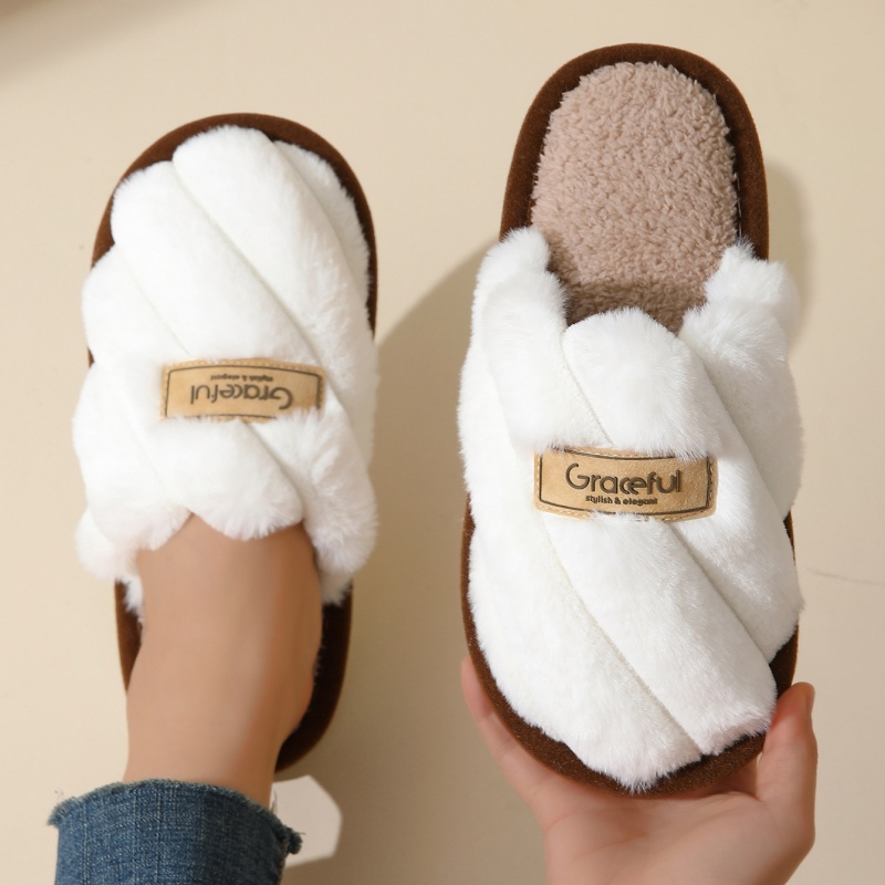 รองเท้าแตะขนนุ่มสำหรับผู้หญิงแ - Men Shoes On บทวิจารณ์และราคา