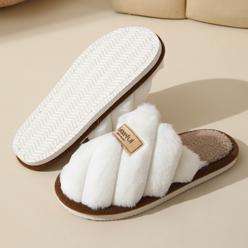 รองเท้าแตะขนนุ่มสำหรับผู้หญิงแ - Men Shoes On บทวิจารณ์และราคา