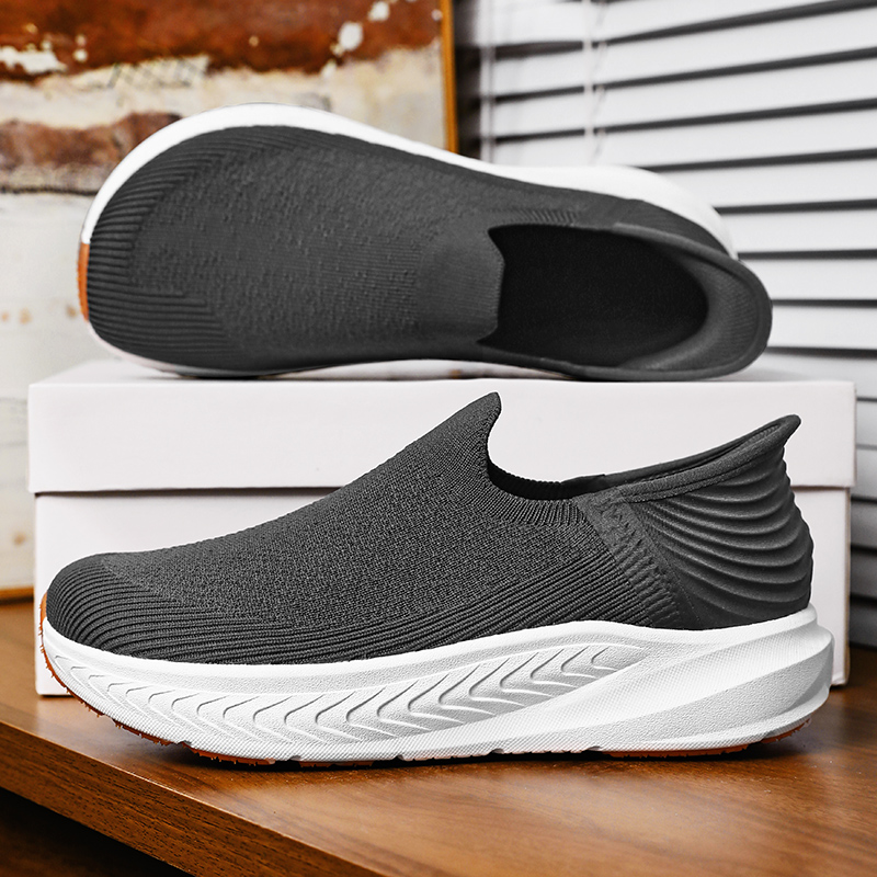 รองเท้าผู้ชายแบบสวม ไม่ใช้เชือ - Men'S Shoes With Wide Toe Box บทวิจารณ์และราคา
