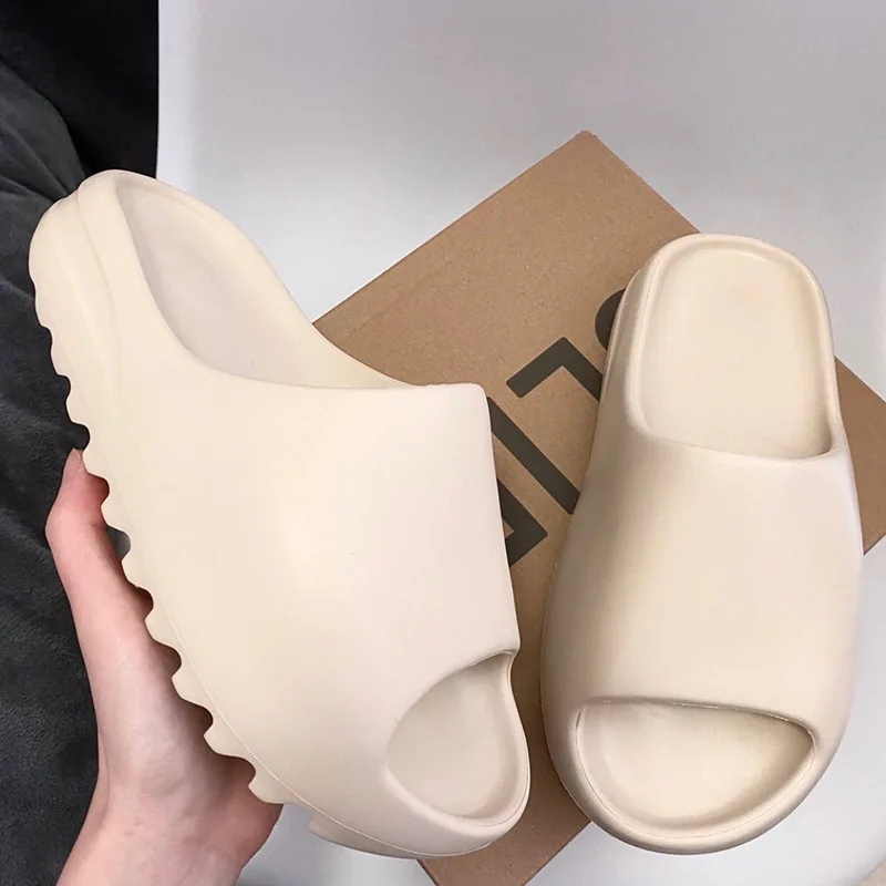 รองเท้าแตะแบบสวมกันลื่น พื้นหน - Men Shoes On บทวิจารณ์และราคา