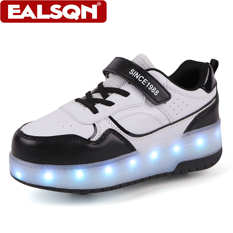 รองเท้าสเก็ตล้อ LED สำหรับเด็ก - Men'S Shoes For Running บทวิจารณ์และราคา